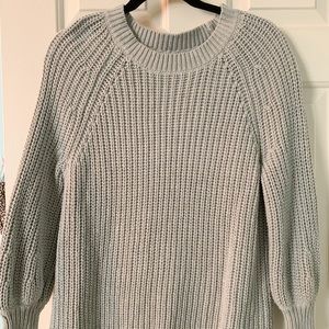 Grey Knit Sweater